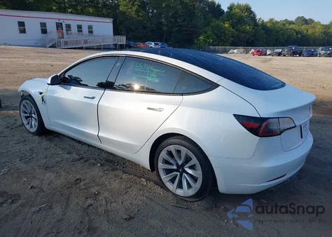 2021 Tesla Model 3 Long Range Dual Motor All-Wheel Drive from USA, damaged, VIN 5YJ3E1EB0MF015510